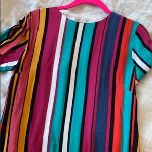 Striped T-Shirt Dress.